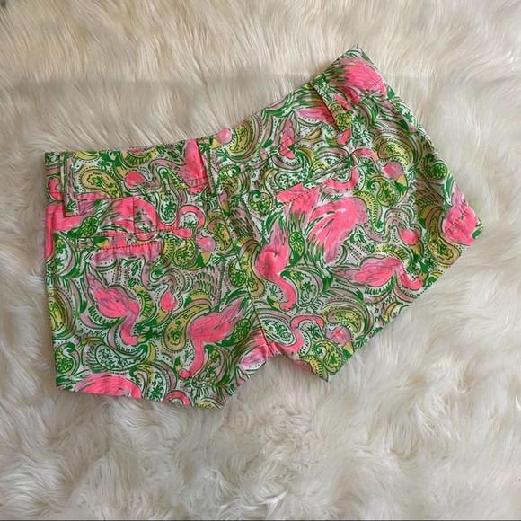 Lilly Pulitzer The Walsh Short " Hot Wings Print" - Picture 8 of 8